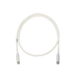 Cable de parcheo UTP Categoría 6, con plug modular en cada extremo1.5 m.Blanco Mate