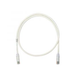 Cable de parcheo UTP Categoría 6, con plug modular en cada extremo2 m.Blanco Mate