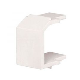 Módulo de tapa ciega (Inserto Ciego), Tipo Keystone, Color Blanco