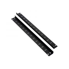 Kit de Rieles Posteriores para Gabinetes PanZone de Panduit, de 18 UR, Color Negro