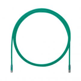 Cable de Parcheo UTP, Cat6A, 24 AWG, CM, Color Verde, 5ft