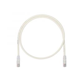 Cable de Parcheo UTP, Cat6A, 26 AWG, CM, Color Blanco Mate, 5ft