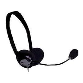 Audífono Easy Line EL-993148Diadema, Negro