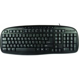Teclado Multimedia PERFECT CHOICEUSB, Negro, Alámbrico