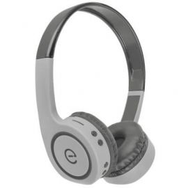 AUDÍFONOS PERFECT CHOICE ON-EAR, Gris, Bluetooth, 3.5 mm, Universal