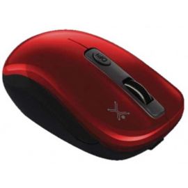 Mouse Optico PERFECT CHOICE PC-044802, Rojo, Inalámbrico, Óptico, 800/1200/1600 DPI