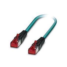 Cable Patch Ip20,Phoenix Contact 8Polos Cat6A Longitud 2M, Nbc-R4Ac1/2,0-94G/R4Ac1-Bu