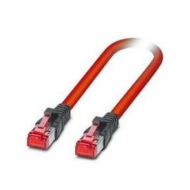 Cable Patch,Ip20, Cat6A Longitud 2M Phoenix Contact,Resistencia a Las Llamas Iec 60332-1, Nbc-R4Ac1/2,0-94G/R4Ac1-Rd