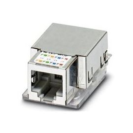 RJ45,Inserto Hembra Phoenix Contact ,Ip20,8 Polos,Cat5,Apantallado Vs-08-Bu-RJ45-5-F/Pk