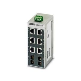 Switch Industrial Ethernet, Phoenix Contact 6 Puertos,Tp-RJ45, 2 Puertos Fibra Ptica 100 Mbit/S