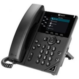 TELÉFONO POLYCOM VVX 350 POLYCOM 2200-48830-025, SI, SI, LCD, 6 LÍNEAS