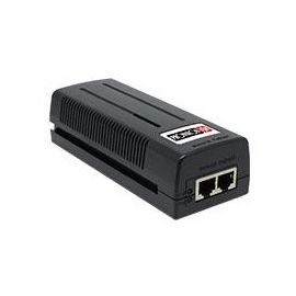 Inyector Poe Provision Isr Poei-0130, 1 Puerto 1X100Mbps, 30W, 2X Rj-45, Distancia Hasta 100 Mts.