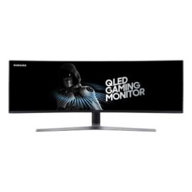 Samsung LC49HG90DMLXZX monitor de computadora 124.5 cm (49") 3840 x 1080 Pixeles UltraWide Full HD QLED Negro