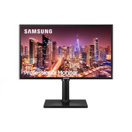 Monitor SAMSUNG LF24T400FHLXZX - 24 pulgadas, Panel IPS, Diseño ajustable