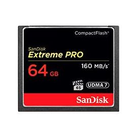 Memoria Sandisk 64 Gb Compactflash Extrem Pro 160/150Mbs Vpg-20