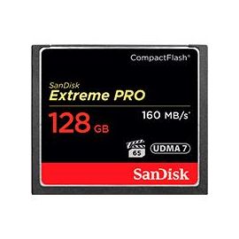 Memoria Sandisk 128 Gb Compactflash Extrem Pro 160/150Mbs Vpg-20