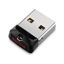 Memoria Sandisk 32 Gb USB 2.0 Cruzer Fit Z33 Negro Mini