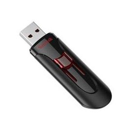 Memoria Sandisk 32 Gb USB 3.0 Cruzer Glide Z600 Negro C/Rojo