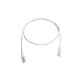 Patch Cord MC6 Modular Cat6 UTP, CM/LS0H, 3ft, Color Blanco