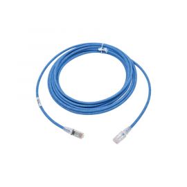 Patch Cord MC6 Modular Cat6 UTP, CM/LS0H, 20ft, Color Azul, Versión Bulk (Sin Empaque Individual)
