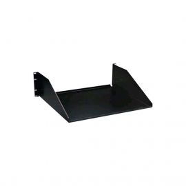 Charola Para Soportar Equipos en Racks, de 19in, Solida, 3UR, Color Negro