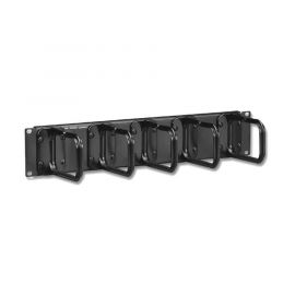 Organizador de cable, para montaje aéreo, con 5 soportes, 2UR