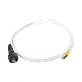 Patch Cord Reforzado Industrial (Ruggedized), Cat6A Blindado S/FTP, CM/LS0H, 3 Ft