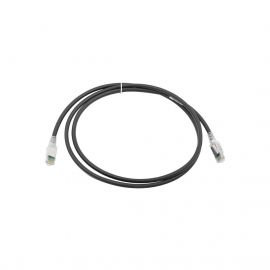 Patch Cord Z-MAX Cat6A S/FTP, CM/LS0H, 5ft, Color Negro, Versión Bulk (Sin Empaque Individual)