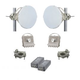Enlace completo EH-1200-FX con  antenas de 1 pie / 1 Gbps Full Duplex en Banda Libre