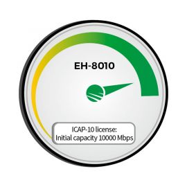 Capacidad inicial 10,000 Mbps (10Gbps) para EH-8010