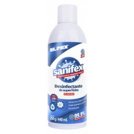Sanitizante desinfectante en espuma 440ml. formulado para desinfectar las superficies