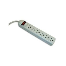 Supresor de Picos 90J, 6 Contactos, Reset Switch, Cable de 45 Cm Calibre 16 Awg