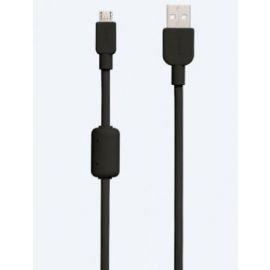 Cable micro USB SONY CP-AB150USB A, Micro-USB A, Macho/Macho, 1, 5 m, Negro