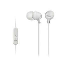Sony Audífonos Interno In-Ear Manos Libres Mdrex14Apwc Blanco Conector 3.5mml