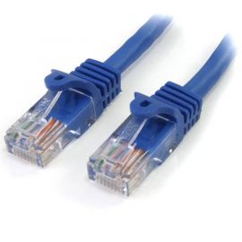 Cable 1M Azul Red 100Mbps Cat5E Ethernet Rj45 Snagless