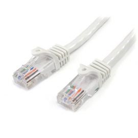 Cable 1M Blanco Red 100Mbps Cat5E Ethernet Rj45 Snagless