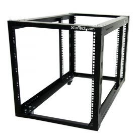 Rack Armario Bastidor 12U Marco Abierto Servidores 4 Poste.