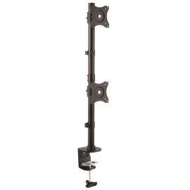 Base Soporte Vertical Vesa 2 M Monitores Ajustable Hasta 27