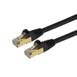 Cable De Red Ethernet Cat6A Blindado Stp De 4.2M Negro