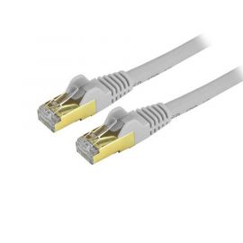 Cable De Red Ethernet Cat6A Bl Lindado De 10.6M Gris