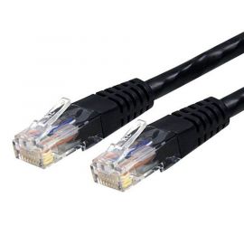 Cable 3M Negro Red Gigabit Etl Cat6 Ethernet Rj45 Utp Moldeado