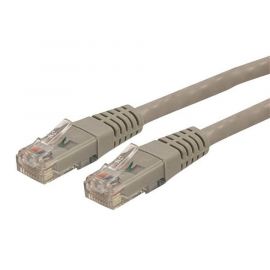 Cable de Red 3M Categoría Cat6 UTP RJ45 Gigabit Ethernet Etl, Patch Moldeado, Gris, Startech Mod. C6Patch10Gr