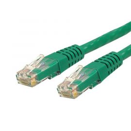 Cable 10.6M Gigabit Ethernet Red Cat6 Utp Rj45 Moldeado Verde.
