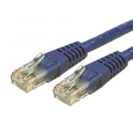 Cable 91Cm Red Utp Rj45 Cat6 Ethernet Gigabit Moldeado Azul