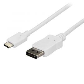 Cable Adaptador USB C a DisplayPort StarTech.com CDP2DPMM6W1, 8 m, USB C, DisplayPort, Negro