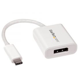 Adaptador de Video Externo USB C StarTech.com CDP2DPWColor blanco, USB C