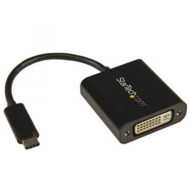 Adaptador Gráfico USB C a DVI StarTech.com CDP2DVINegro, USB C, DVI