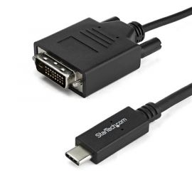 Cable Adaptador Convertidor USB C a DVI StarTech.com CDP2DVIMM2MB2 m, USB C, DVI, Negro