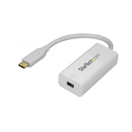 Adaptador USBc a Mini Displayport, Adaptador de Video USB Tipo C a Mini DP, 4K 60Hz, Blanco, Startech