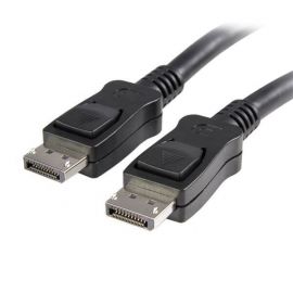 Cable De 5M Displayport 4K Mbr Con Cierre De Seguridad Mediante Mecanismo De Bloqueo - 2X Macho Dp - Latches - Negro - Startech.Com Mod. Displ5M